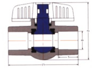 CPVC BALL VALVE